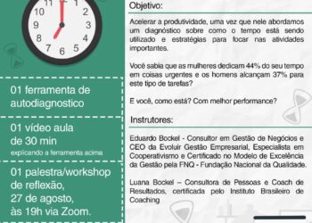 CIC Teutônia promove workshop que ensina a ser mais produtivo e a administrar melhor o tempo