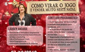 Workshop orienta para vendas de Natal