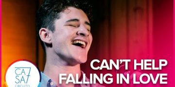 Vitor Delazeri canta CAN’T HELP FALLING IN LOVE por Elvis Presley