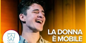 Vitor Delazeri canta LA DONNA È MOBILE por Giuseppe Verdi