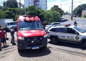 Motociclista fica ferido em acidente de trânsito em Lajeado