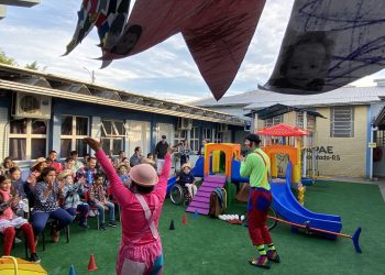 Apae de Encantado sedia ação de contrapartida social da Suinofest