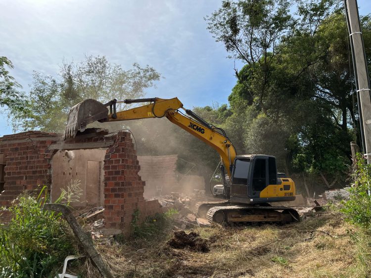 Muçum inicia remoção de casas destruídas e avança na reconstrução