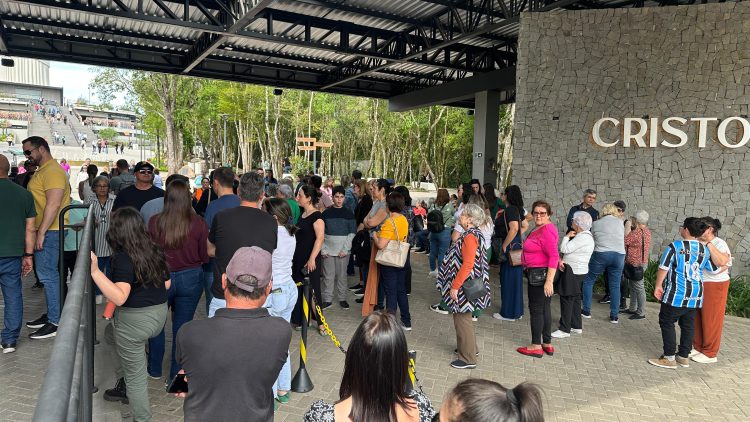Cristo Protetor de Encantado atinge marca histórica de meio milhão de visitantes neste sábado