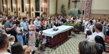 HBST realiza Missa em Ação de Graças para celebrar bebês nascidos em 2025