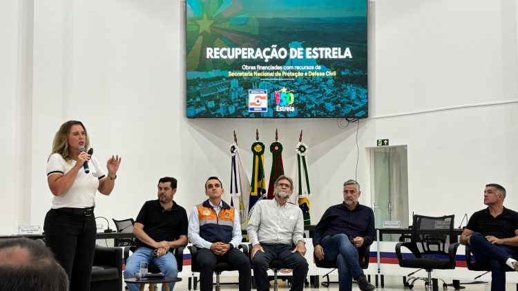 Estrela presta contas de mais de R$ 380 milhões em obras de reconstrução e resiliência