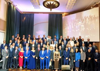 Rodrigo Tomasi, presidente da Cacis, ressalta força da união em posse na Federasul