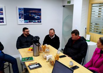 Cacis Estrela recebe visita de prefeito e secretário de Colinas