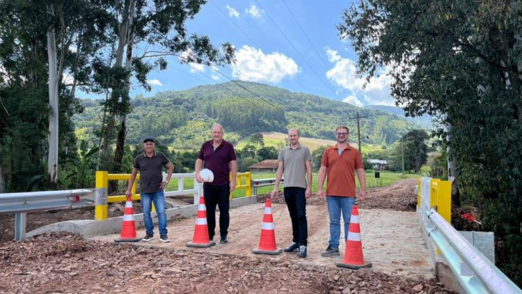 Roca Sales inaugura duas novas pontes neste sábado (16) com apoio do Programa Reconstrói RS