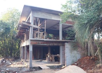 Espaço Cultural avança e deve ser concluído entre setembro e outubro