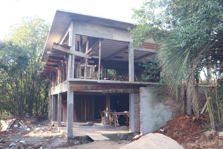 Espaço Cultural avança e deve ser concluído entre setembro e outubro