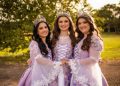 Tabaí apresenta trajes das soberanas inspirados na flor símbolo do município