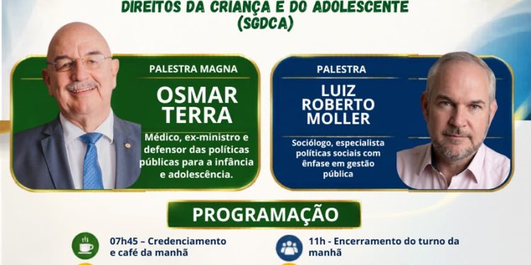 Roca Sales realiza 12ª Conferência Municipal dos Direitos da Criança e do Adolescente no dia 26 de junho