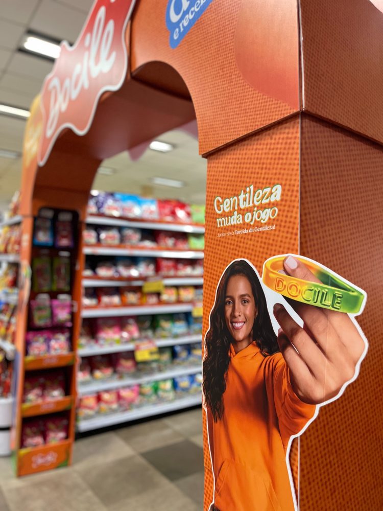 Docile investe em experiências do consumidor nos pontos de venda