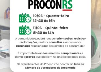 ACI-E e Câmara de Vereadores trazem PROCON-RS a Encantado para atender consumidores