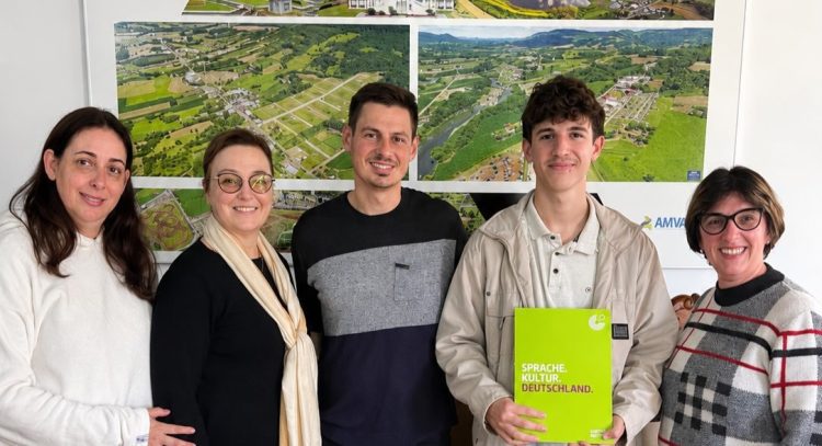 Aluno de Forquetinha conquista bolsa internacional do Instituto Goethe