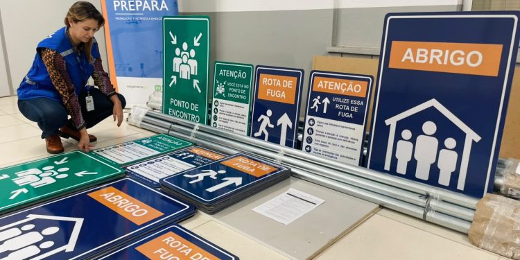 Municípios do Vale reforçam preparação com nova sinalização de emergência