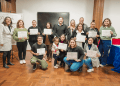 Prefeitura de Encantado realiza entrega de certificados dos cursos de Técnicas em Atendente Comercial e Receptivo Turístico.