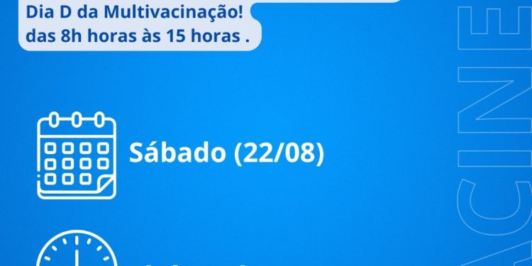 Roca Sales promove Campanha de Multivacinação 2026 para atualização da caderneta de crianças e adolescentes