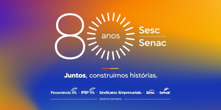 Lajeado promove programação gratuita em comemoração aos 80 anos do Sesc e Senac