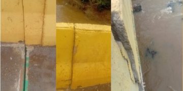 ANTA GORDA – Ponte que liga Anta Gorda e Guaporé passa por inspeção após deslocamento em um dos vãos