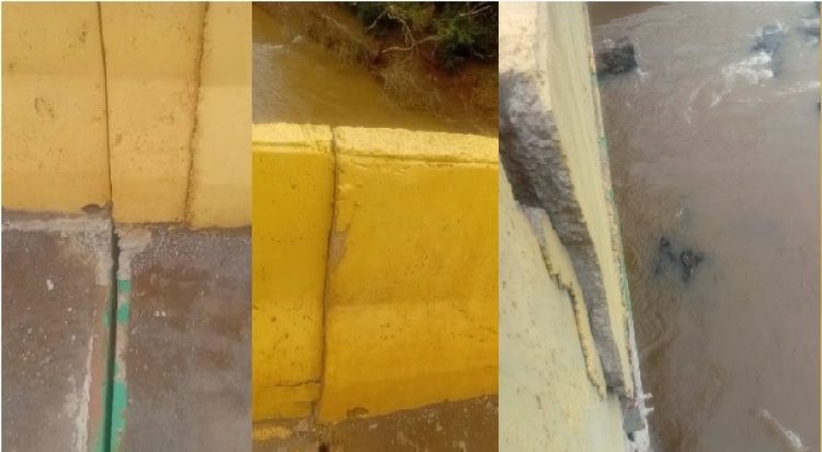 ANTA GORDA – Ponte que liga Anta Gorda e Guaporé passa por inspeção após deslocamento em um dos vãos