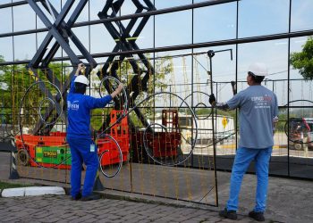 ARROIO DO MEIO – Girando Sol prepara decoração com mais de 750 mil lâmpadas para o Natal Iluminado