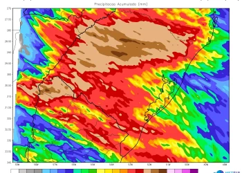 RS – MetSul alerta para sequência de dias com chuva excessiva no Rio Grande do Sul