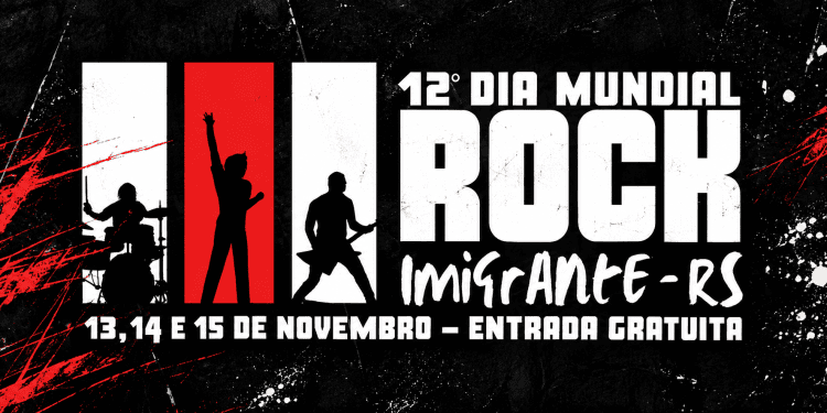 IMIGRANTE – Dia Mundial do Rock de Imigrante chega à 12ª edição com três dias de programação