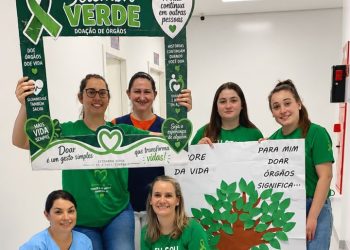 ENCANTADO – Setembro Verde: HBST promove ação de conscientização sobre a doação de órgãos