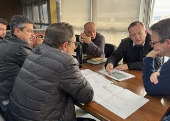 Reunião com o secretário estadual de Desenvolvimento Urbano e Metropolitano, Davi Severgnini,