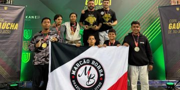 ESTRELA – Dojo Marcão Borba conquista 11 medalhas na Copa Gaúcha de Jiu-Jítsu