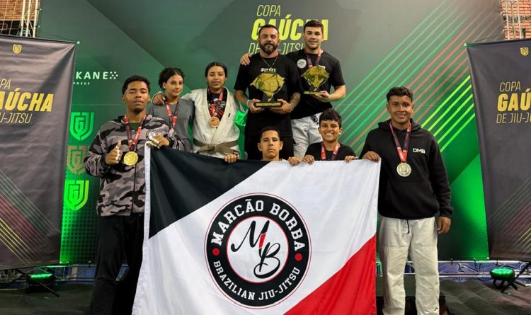 ESTRELA – Dojo Marcão Borba conquista 11 medalhas na Copa Gaúcha de Jiu-Jítsu