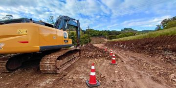 RELVADO – Motoristas devem redobrar a atenção em trecho de obras entre Relvado e Coqueiro Baixo