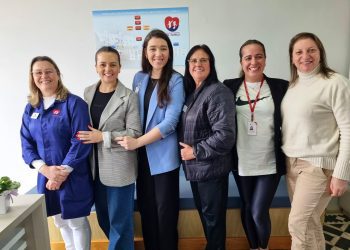 Sandra, Mariclen, Aline, Sandra, Kelen e Regina